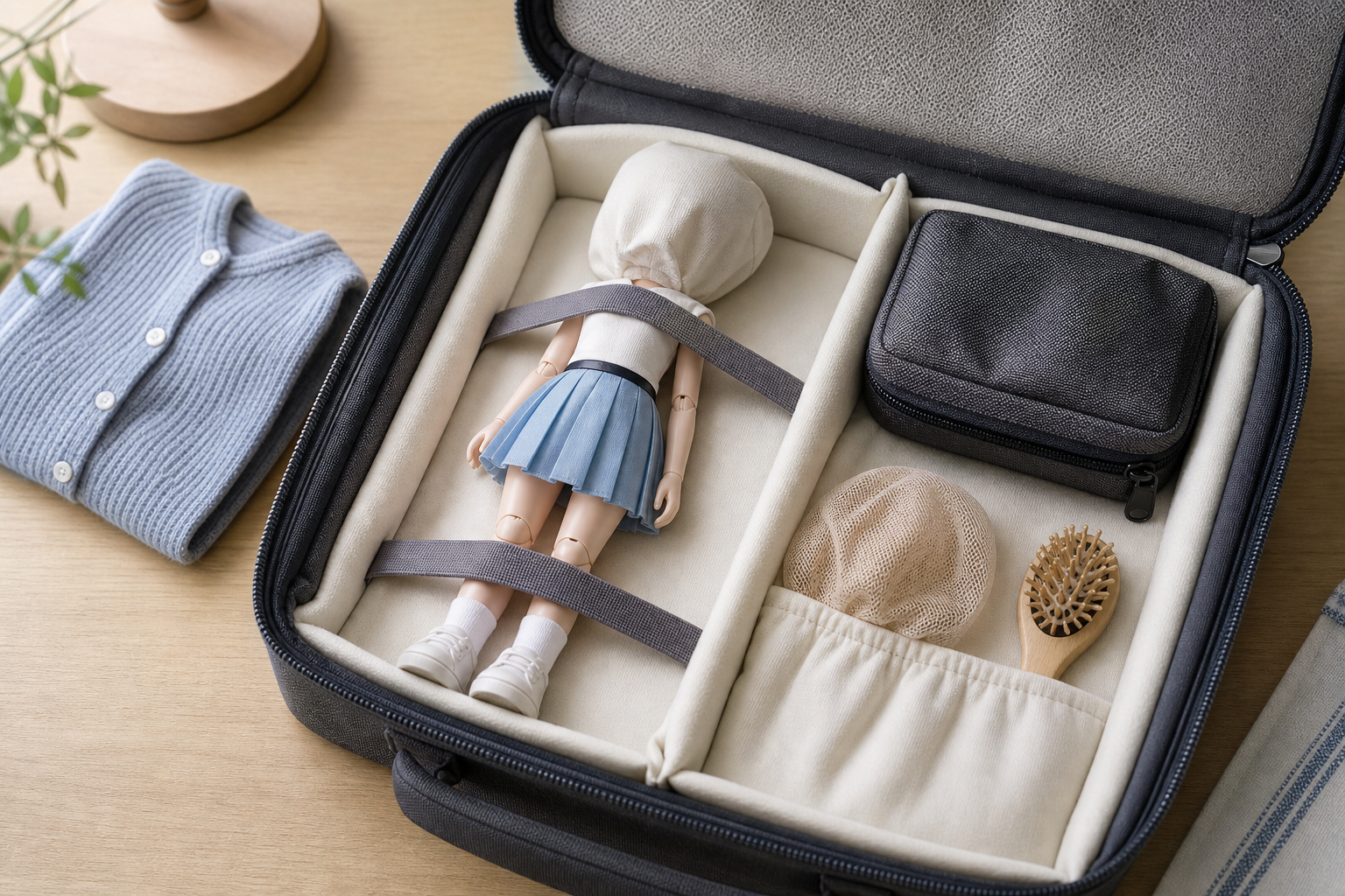 ドールの保管・収納用品まとめ｜ケース・スタンド・お手入れグッズおすすめ のイメージ